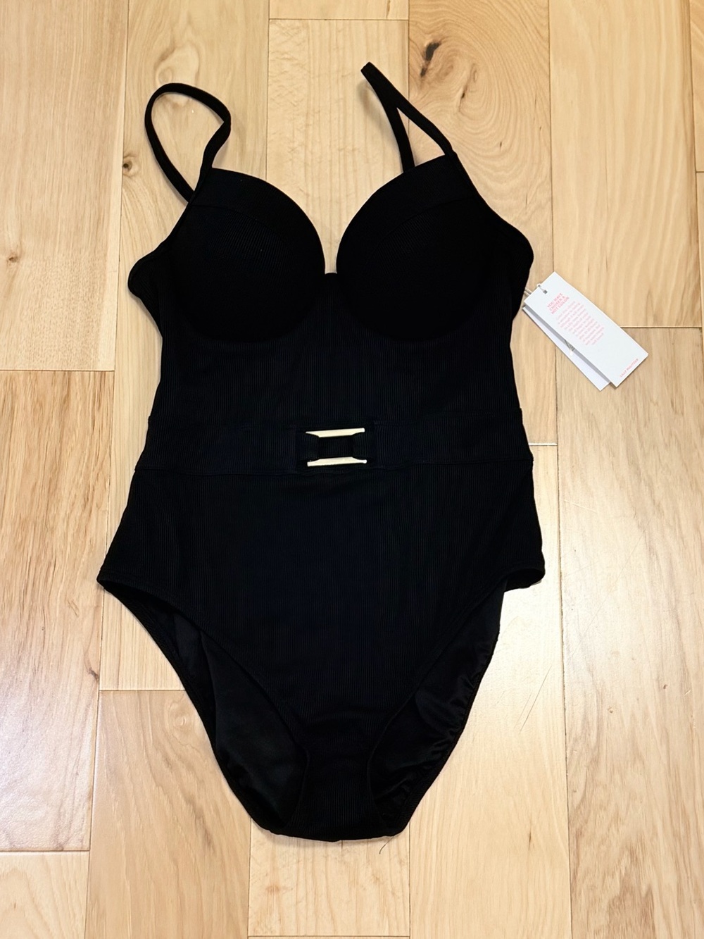 NWT Lilly Pulitzer Women’s Palma One Piece Swimsuit in Noir Black - Picture 3 of 6